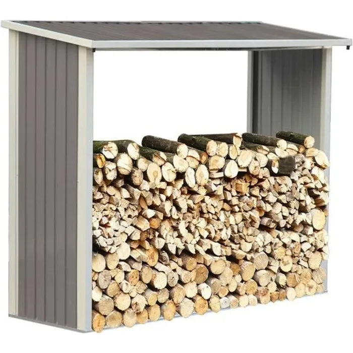 HABITAT ET JARDIN Metall-Brennholz-Unterstand Victor
